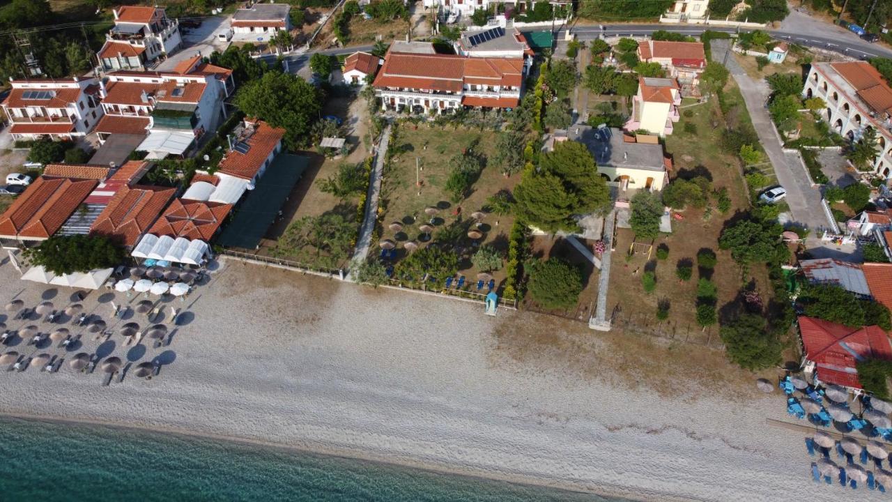 Pelagos Beachfront Apartment Panormos  Bagian luar foto